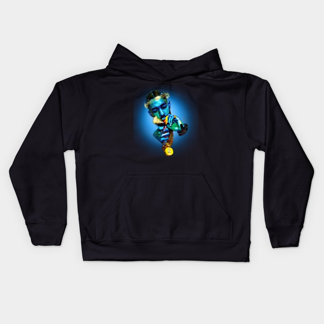 Rest In Power Nipsey 2 Kids Hoodie by Esoteric Fresh 